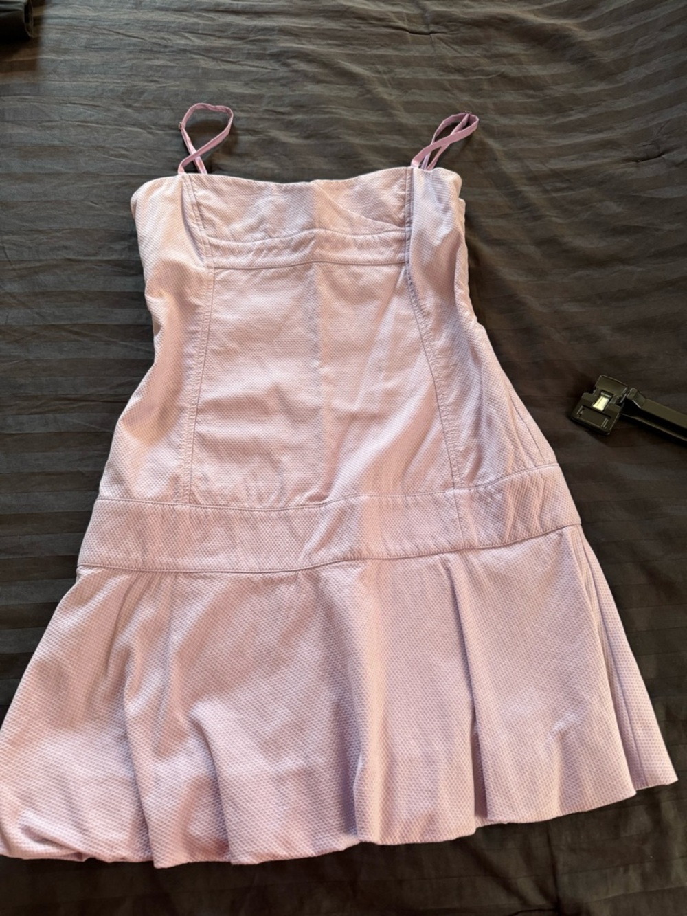 Flavio Castellani Textured Lilac Dress